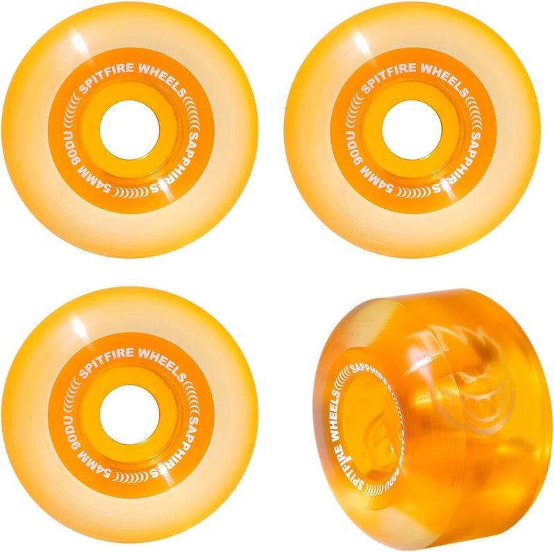 SPITFIRE Sapphires 90DU Skateboard Wheels - Set of 4 - Image 1